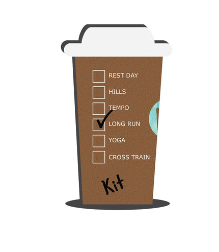 Personalized Giant Coffee Cup Core Racer
