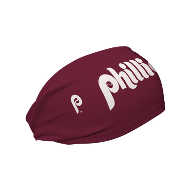 Phillies Cooling Headband: Cooperstown Retro Logo