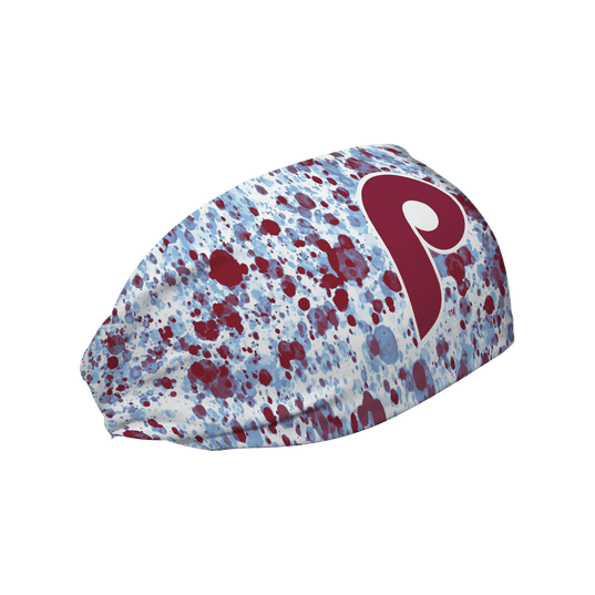 Phillies Cooling Headband: Paint Splatter (Coop)