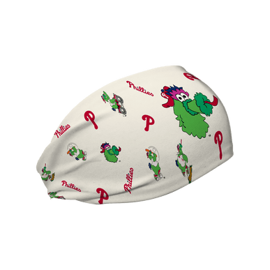 Phillies Cooling Headband: Phanatic Scatter (Cream)