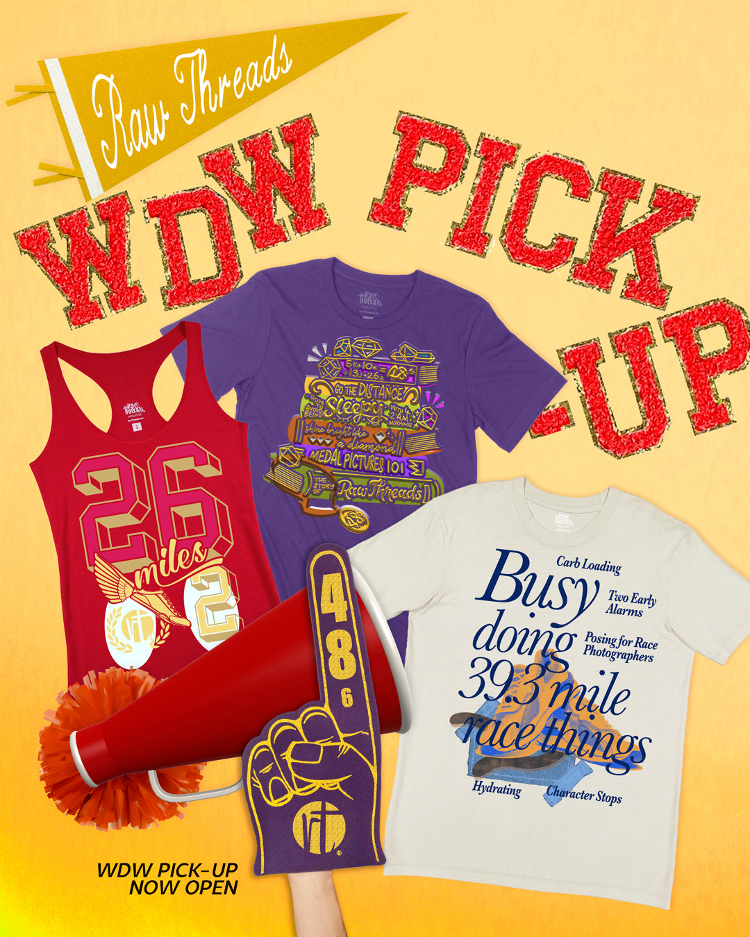 Marathon Weekend pick-up