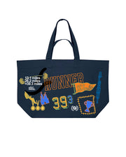 39.3 Mile Runner Recycled Oversized Tote Bag