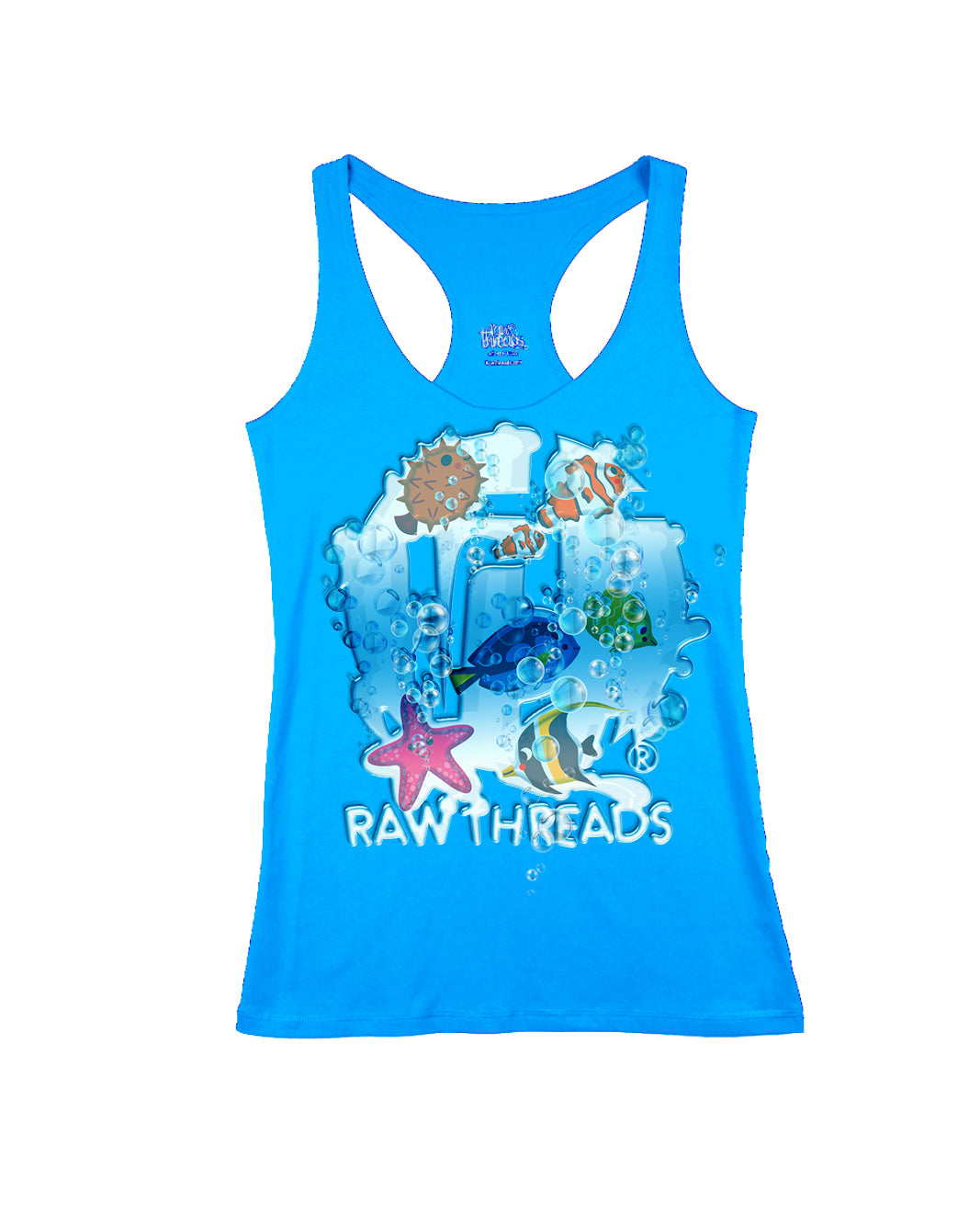 Raw Threads Logo Aquarium