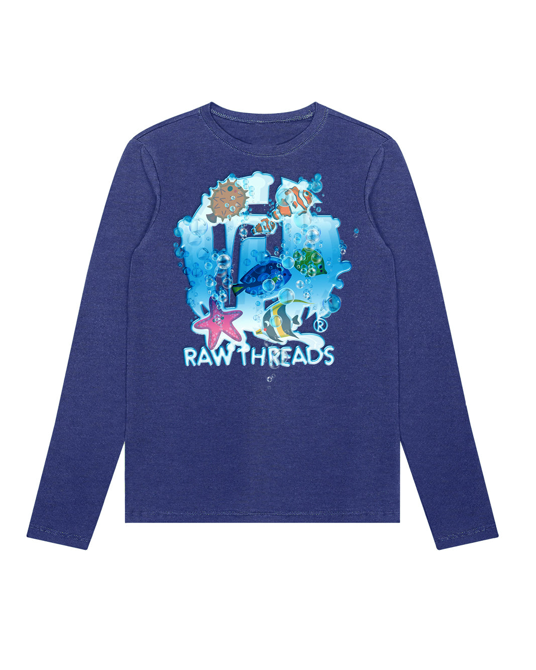 Raw Threads Logo Aquarium