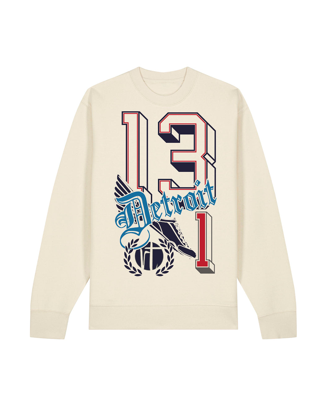 Detroit Varsity 13.1 Block Letters