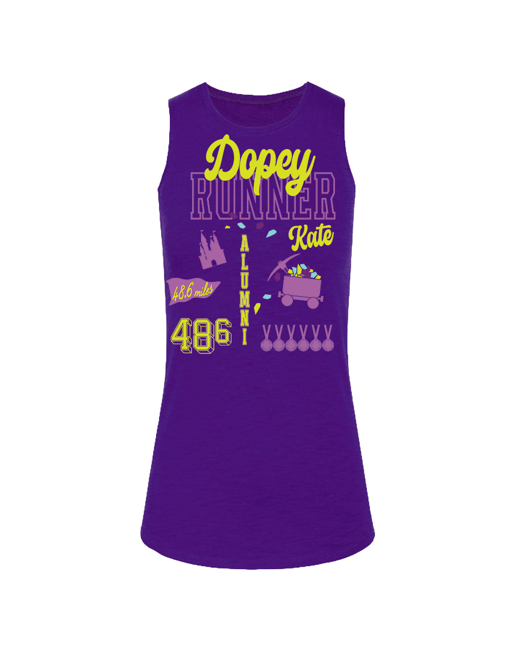 Custom Name Dopey Varsity Icons