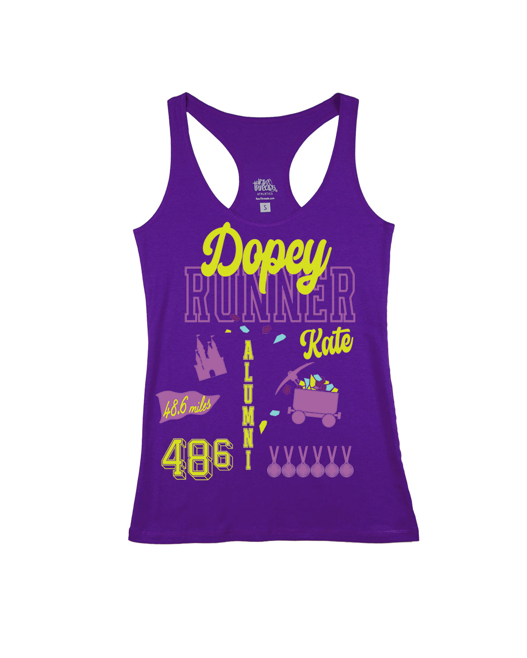 Custom Name Dopey Varsity Icons