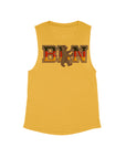 Golden Flowy Tank