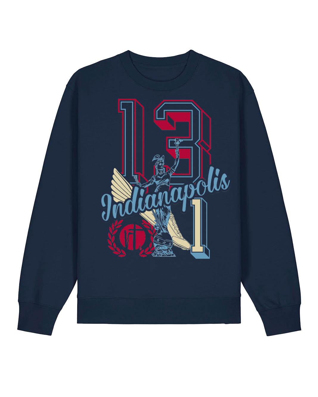 Indianapolis Varsity 13.1 Block Letters