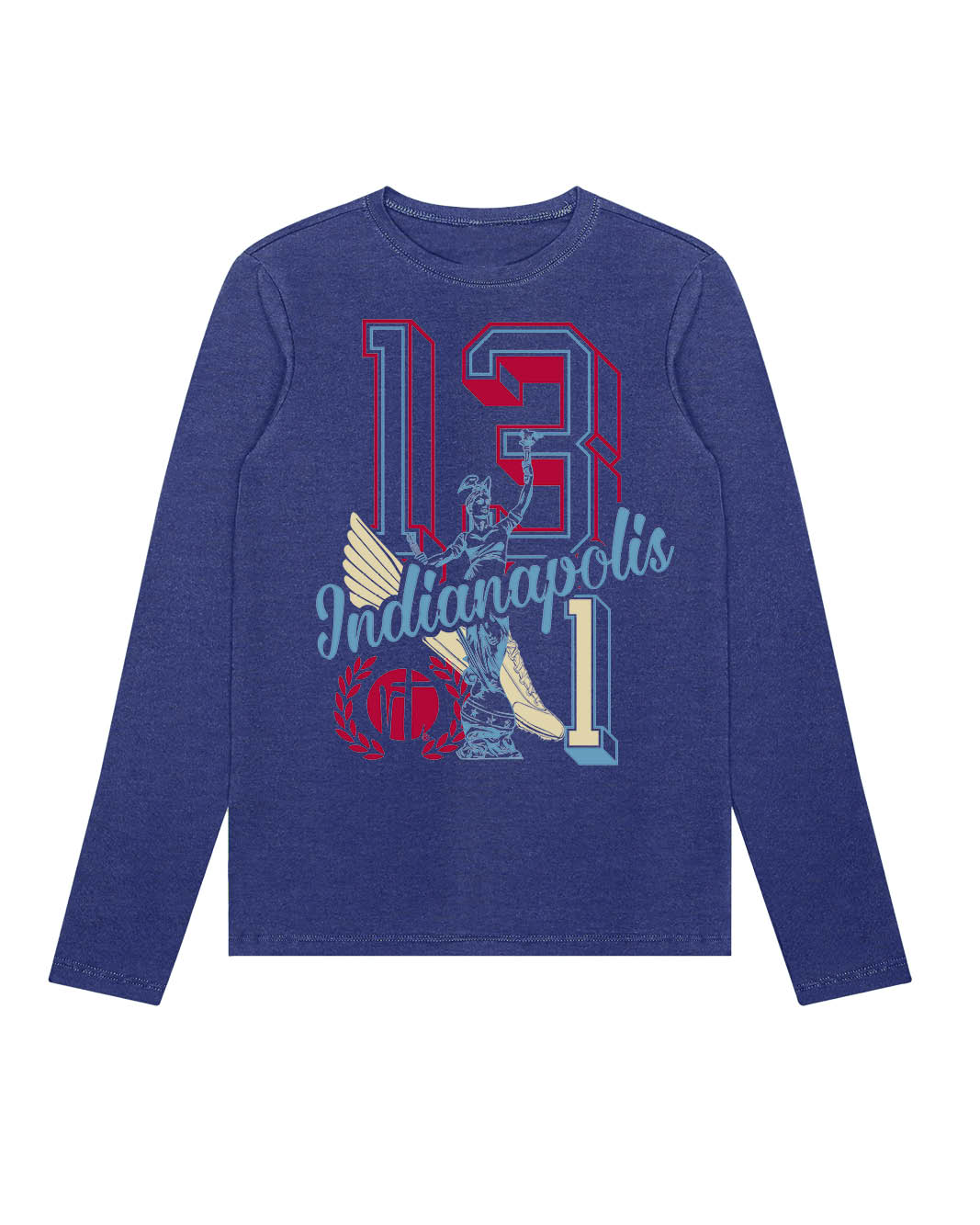 Indianapolis Varsity 13.1 Block Letters