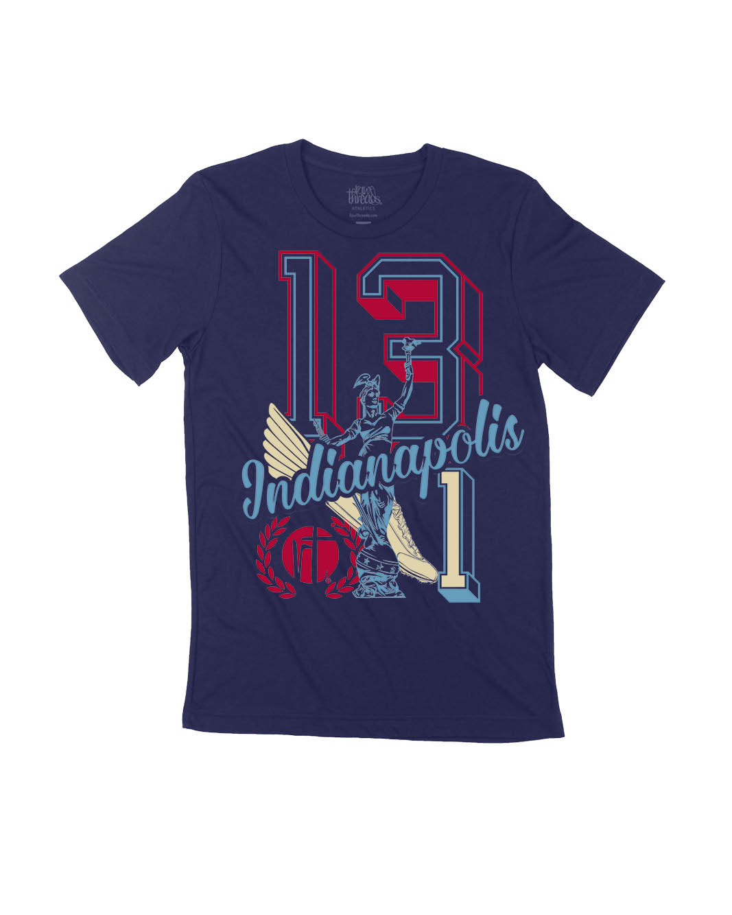 Indianapolis Varsity 13.1 Block Letters