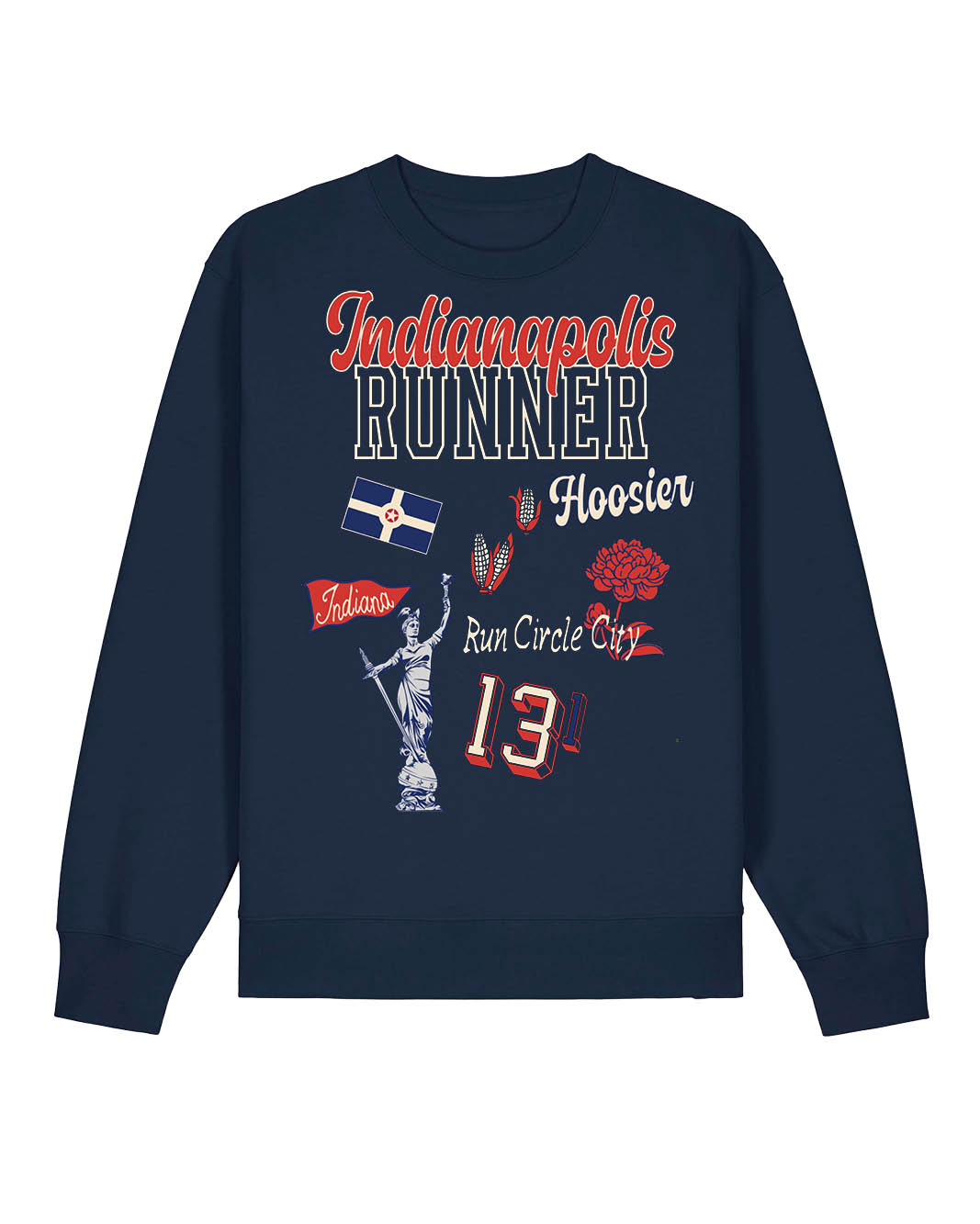 Indianapolis Runner Icons NavySweater