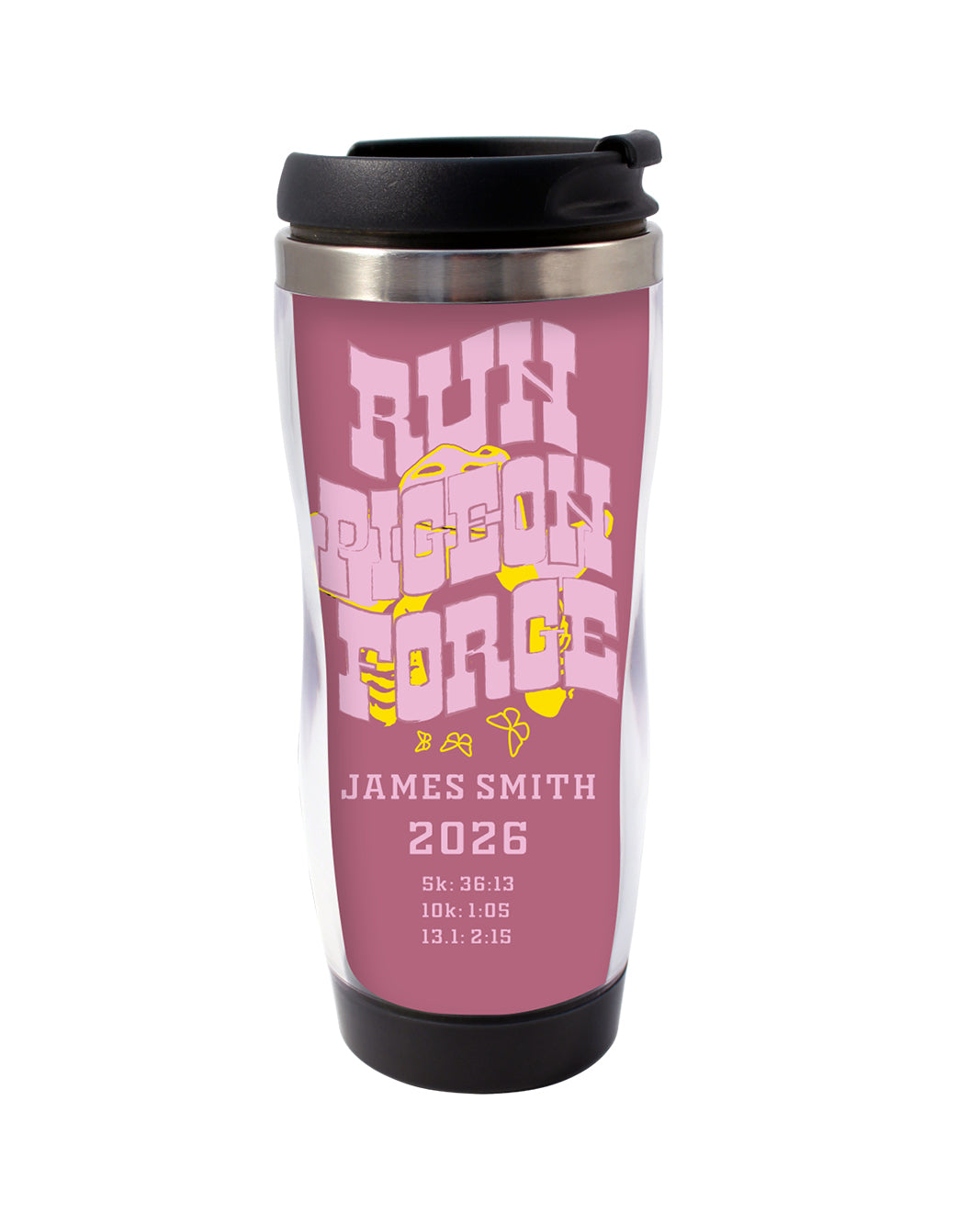 Run PIgeon Forge Travel Mug
