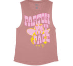 Vintage Pink Flowy Tank