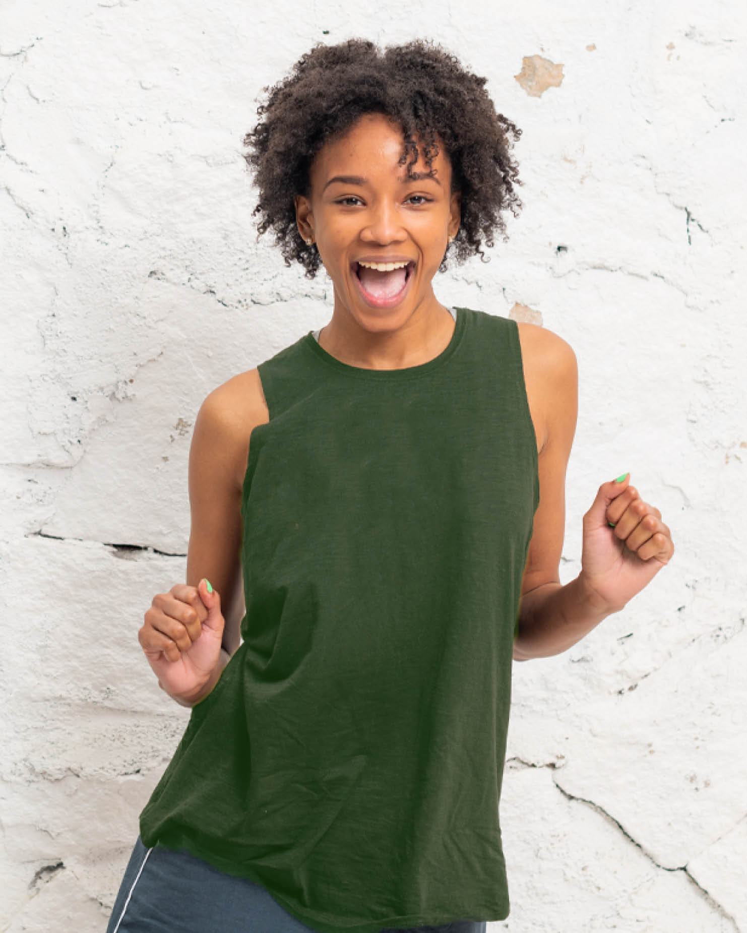 Raw Threads Core Tank Pine