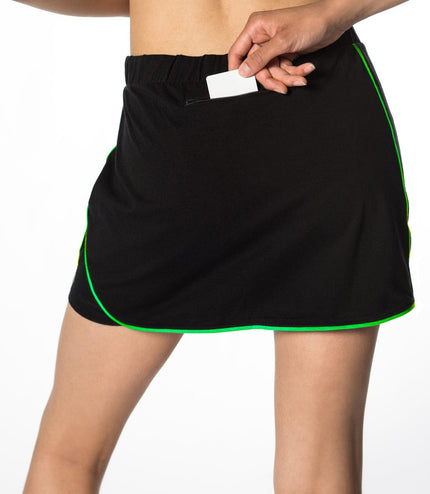 Star Running Skirt with Cadet Piping