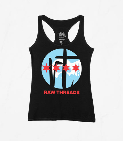 Chicago Raw Threads Logo Core Racer