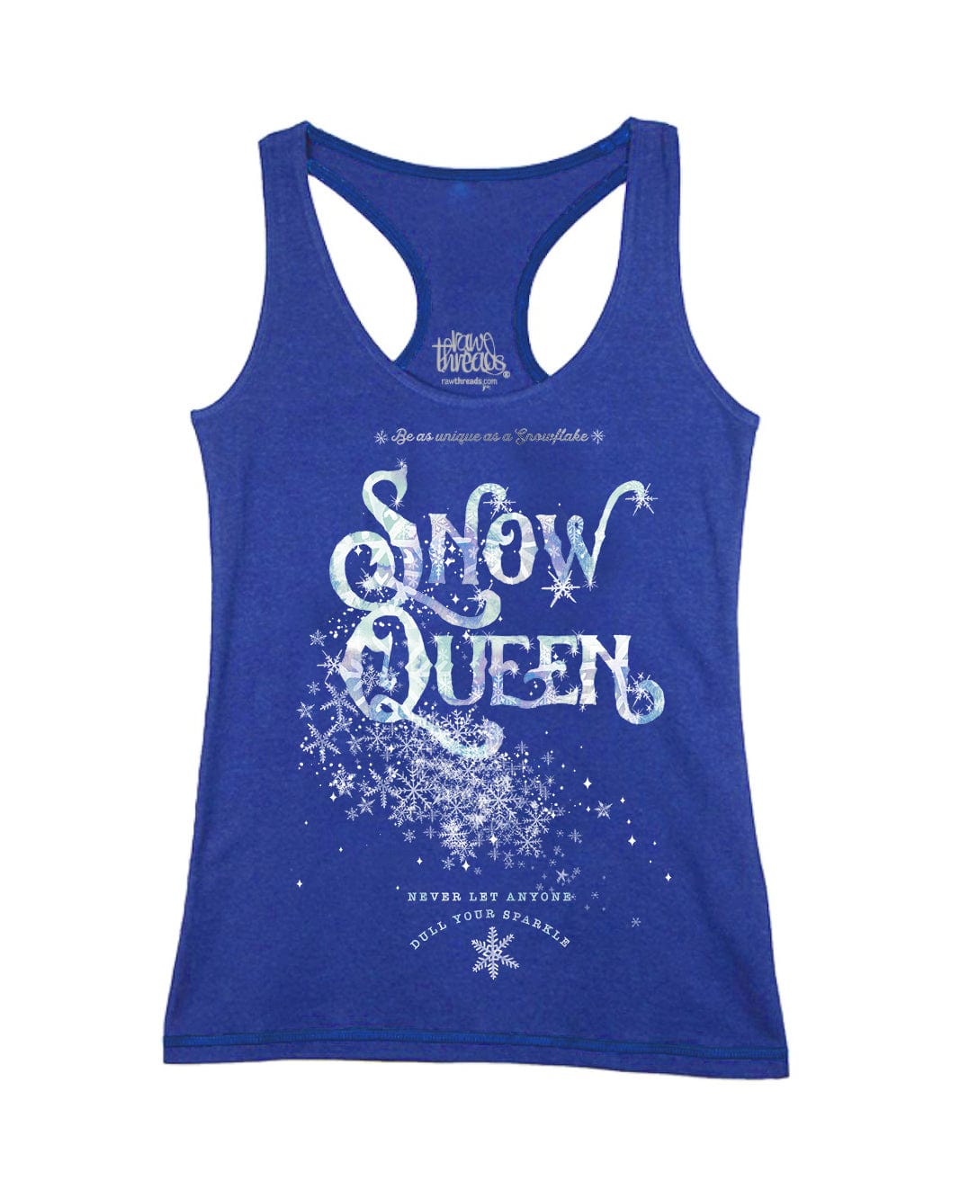 Customize Front and Back Snowflake