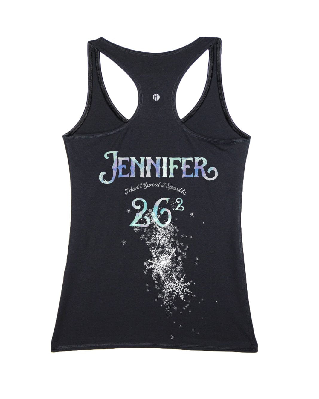 Customize Front and Back Snowflake
