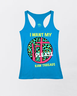 Fin Blue Racerback / S