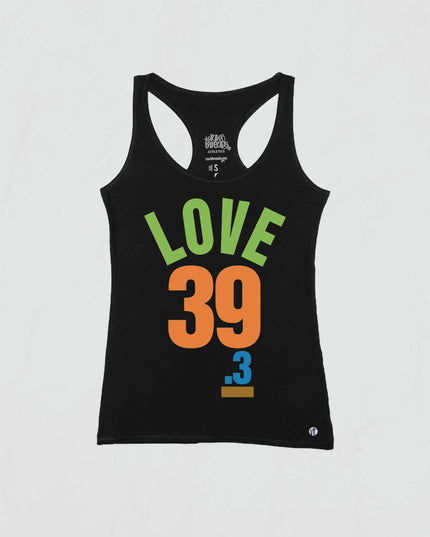 Love 39.3 with Brown Patch on the Back Core Racer