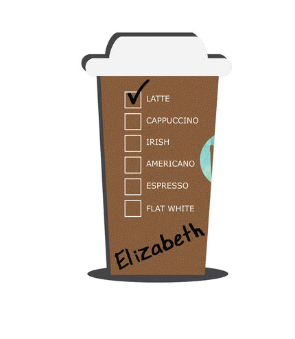 Personalized Giant Coffee Cup Core Racer