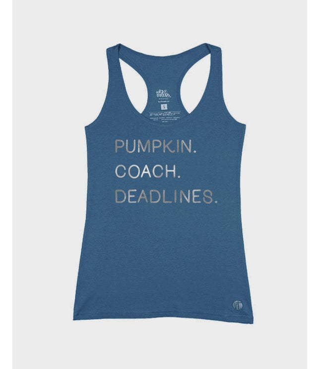 Pumpkin. Coach. Deadlines. Core Racer