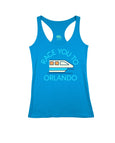 Fin Blue Racerback