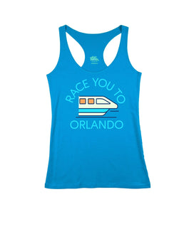 Fin Blue Racerback / S