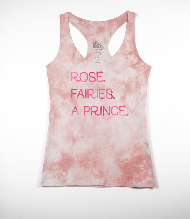 Rose. Fairies. A Prince. Tie-Dye Core Racer