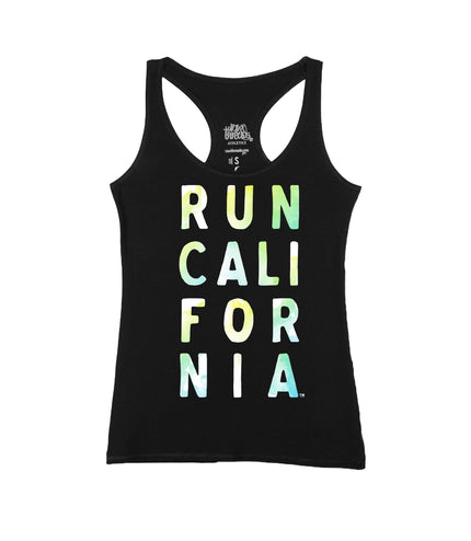 Run California Watercolor Racer