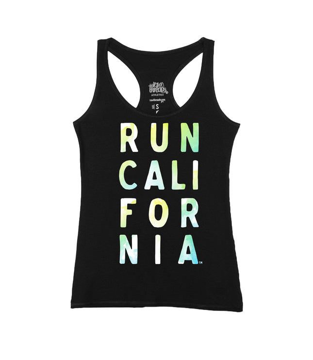 Run California Watercolor Racer