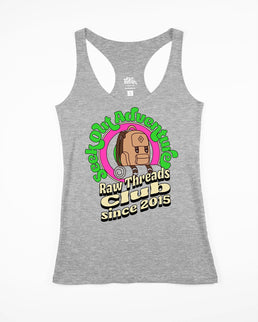 Athletic Heather Racerback / XL