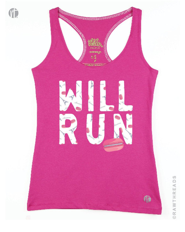 Will Run for Pink Macarons Racer