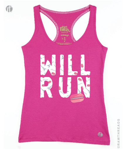 Will Run for Pink Macarons Racer