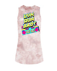 Pink Tie-Dye Core Tank