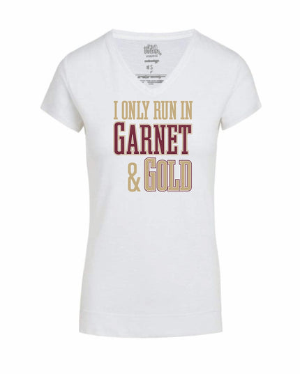I Only Run in Garnet and Gold V