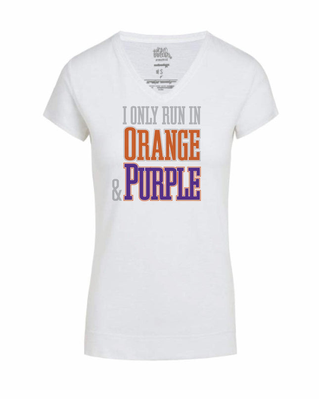 I Only Run in Orange and Purple V