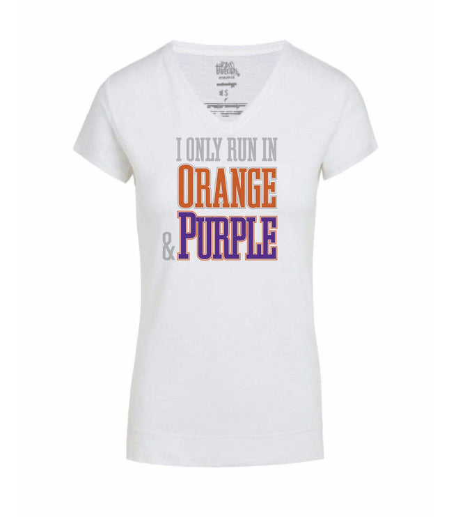 I Only Run in Orange and Purple V