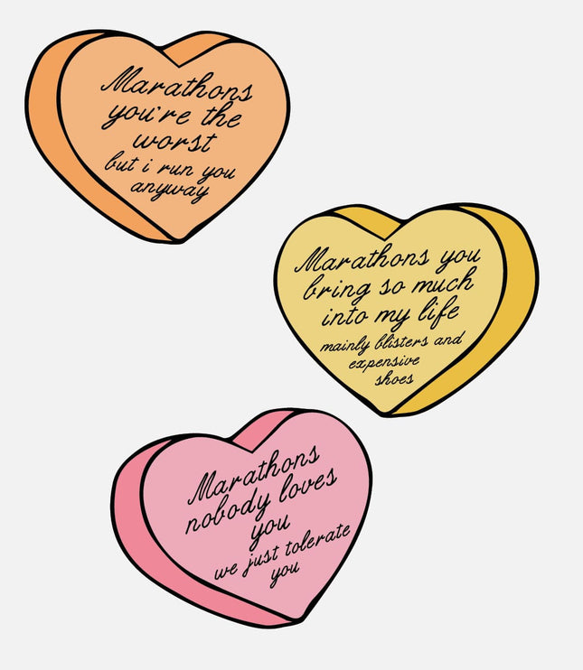 Marathoner Valentine Messages Core V