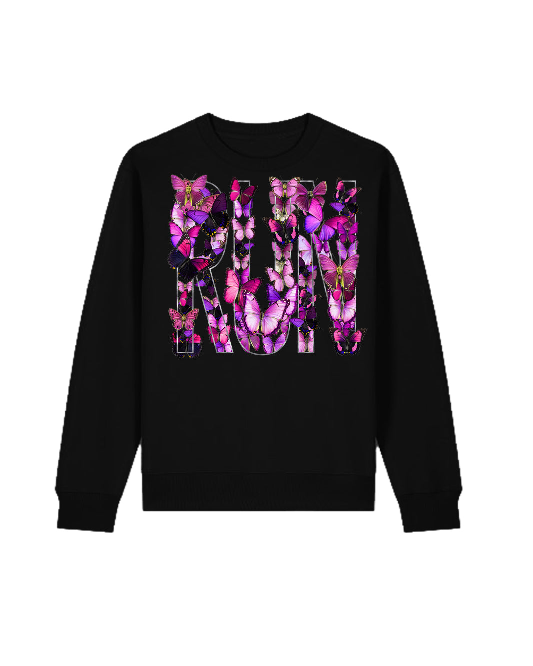 Pink and Purple Butterflies Big Run