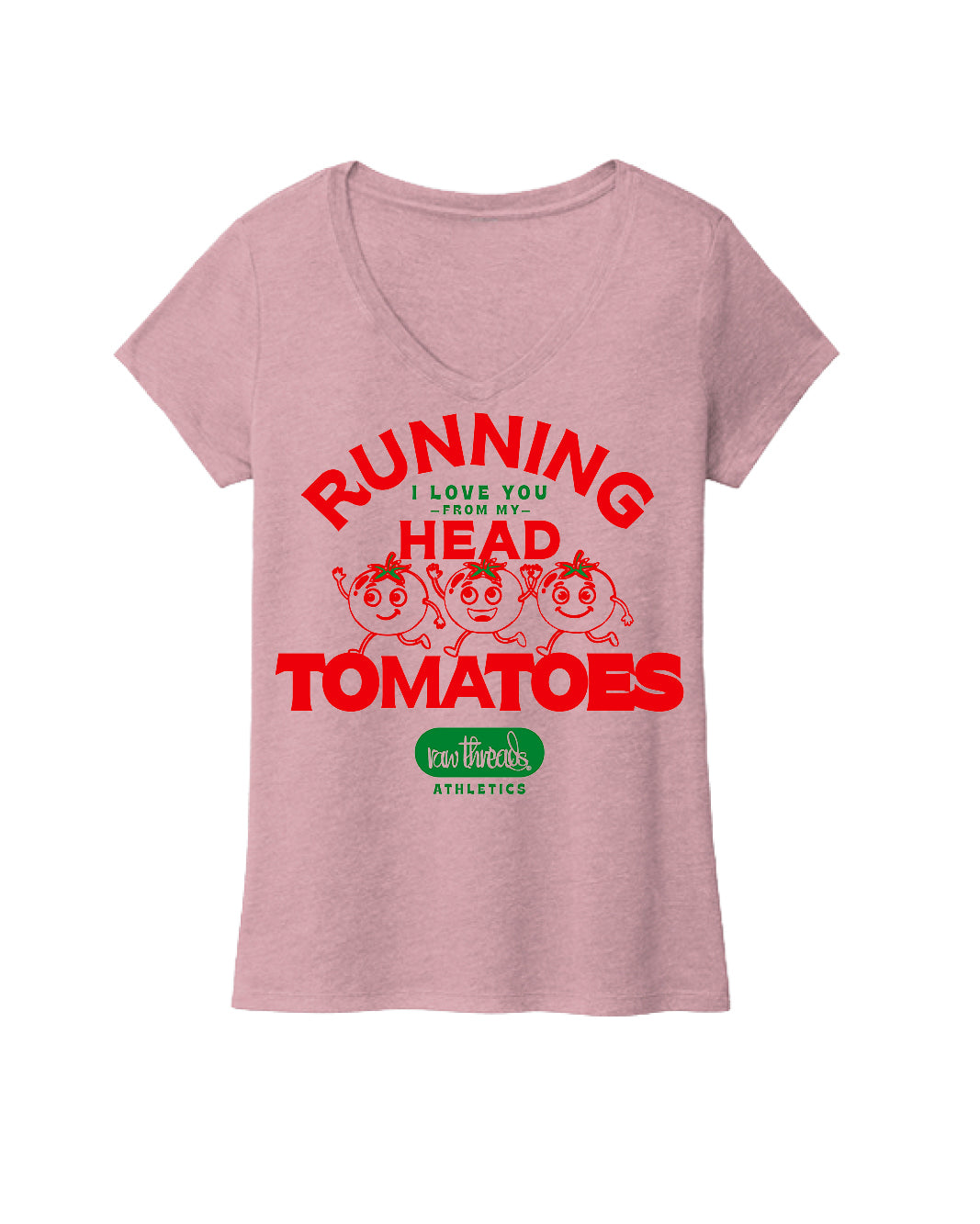 Running I love you from my head TOmaTOES