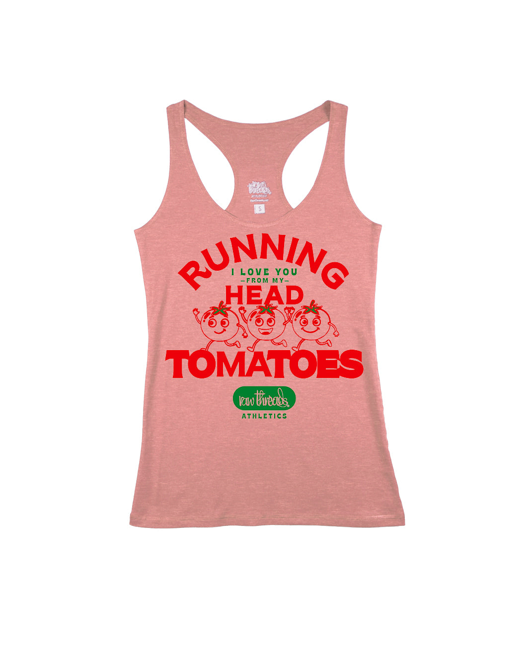 Running I love you from my head TOmaTOES