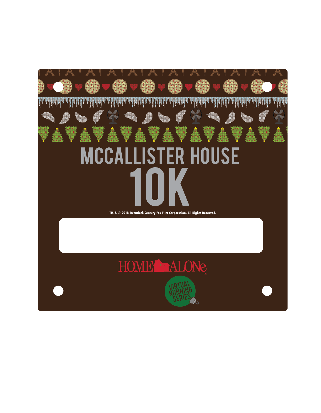 Home Alone McCallister House 10k Virtual Race