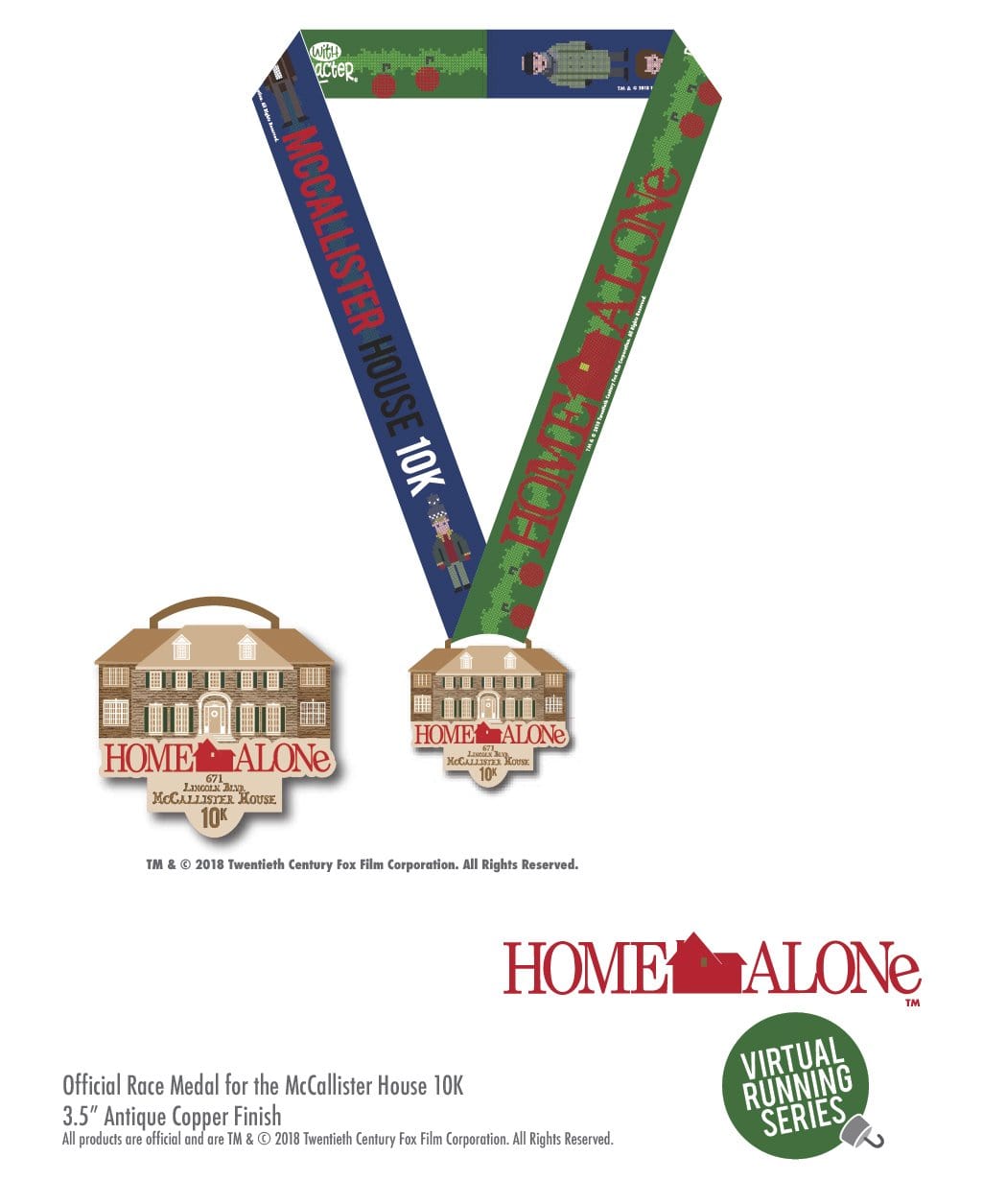 Home Alone McCallister House 10k Virtual Race