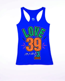 Electric Blue Racerback