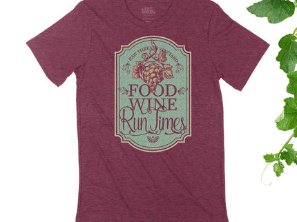 Food Wine Run Times
