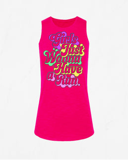 Shocking Pink Core Tank / XS
