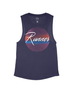 Midnight Flowy Tank / XS