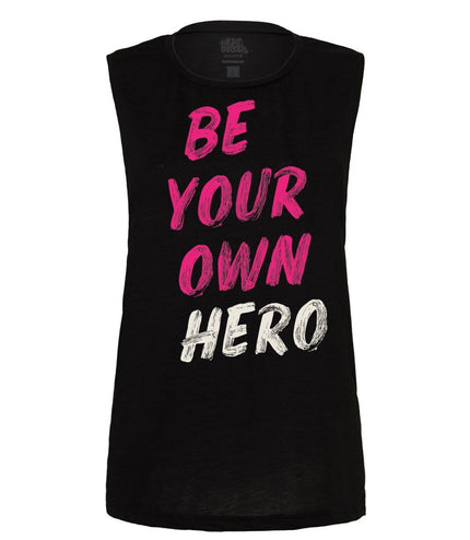 Be Your Own Hero Flowy Tank